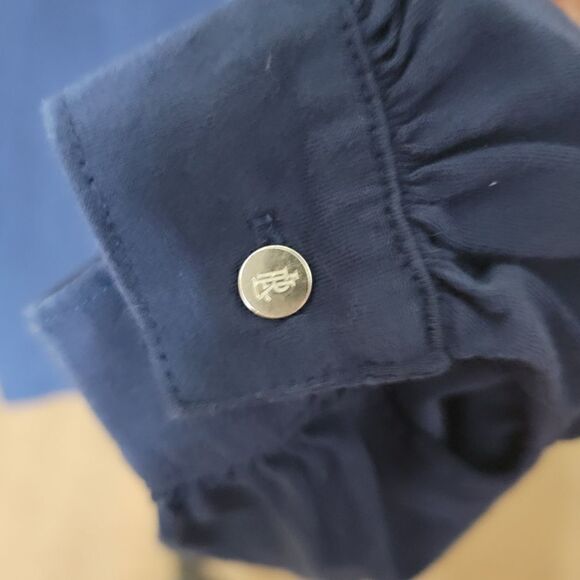 COPY - Lauren Ralph Lauren Black Label Long Sleeved Top with Peasant Sleeves. S… - Picture 6 of 12